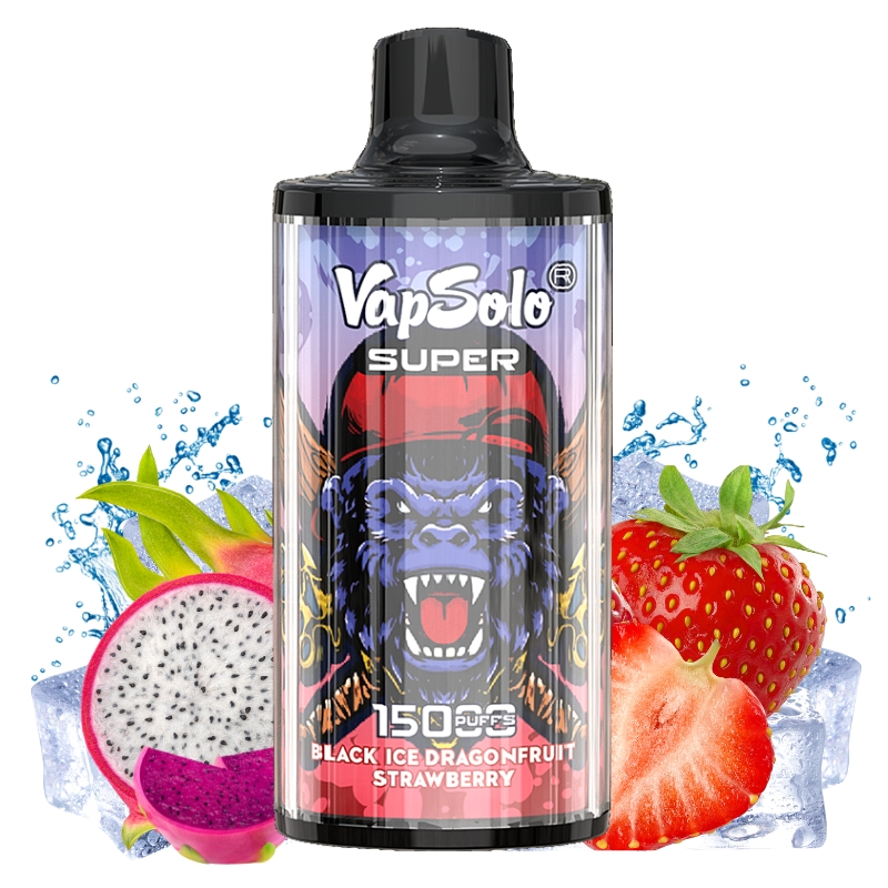 VapSolo Black Ice Dragonfruit Strawberry Flavor