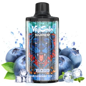 VapSolo Blueberry Ice Flavor