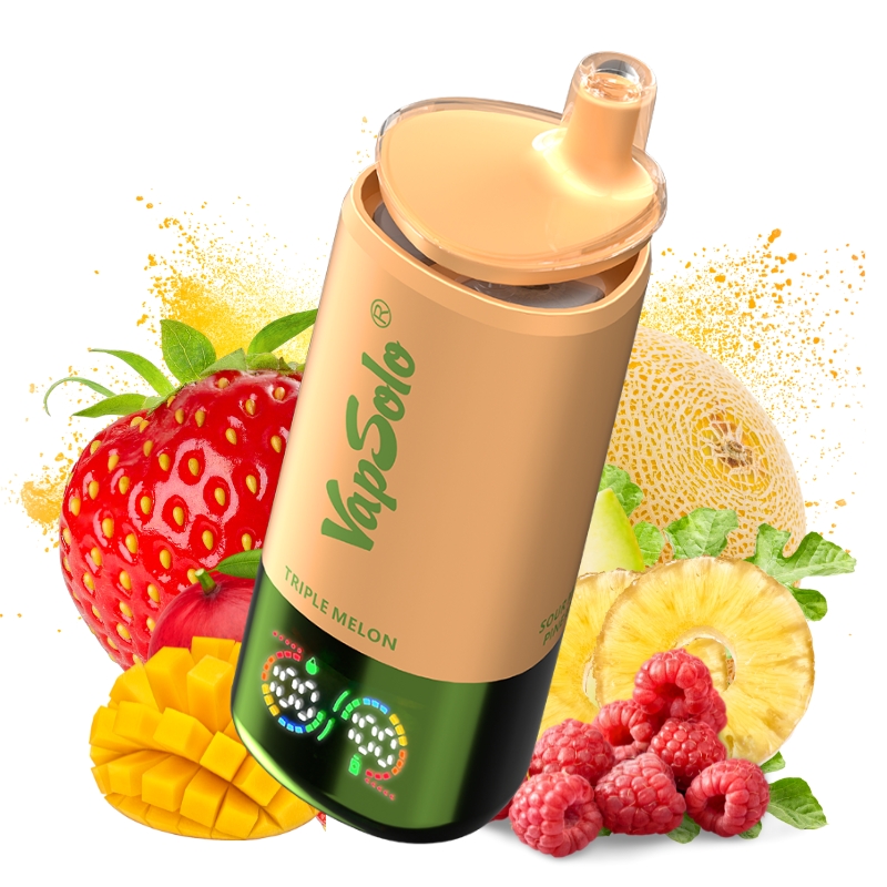 VapSolo Strawberry Raspberry&Triple Melon&Sour Mango Pineapple